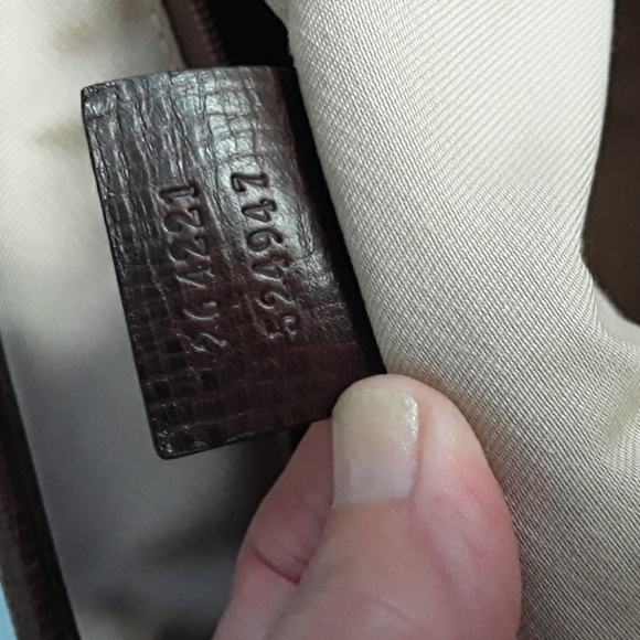 Auth GUCCI Supreme Shoulder bag/tote 2 tone Brown - Picture 10 of 17